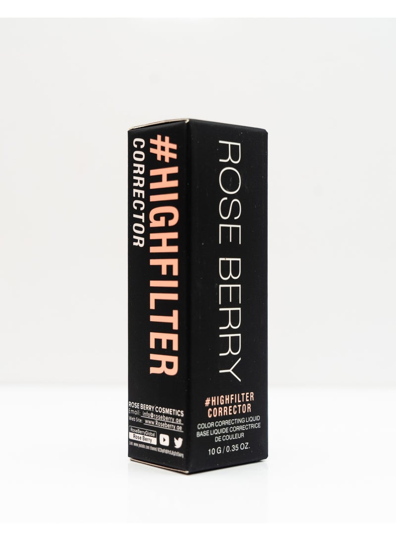 Rose Berry Highfilter Corrector Concealer 10g - 02 Peach - Image 1